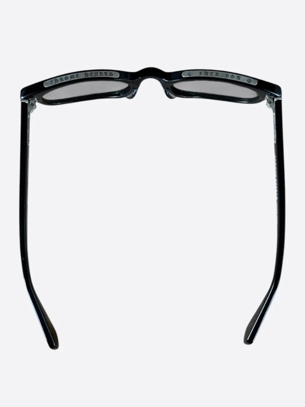 Chrome Hearts Black & Silver Lowrider Sunglasses